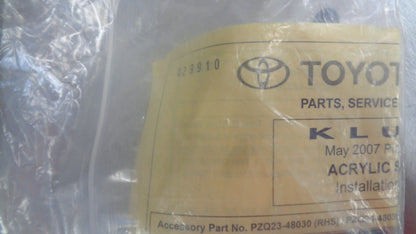 Toyota Kluger Genuine Front Right Hand Side Weather Shield New Part