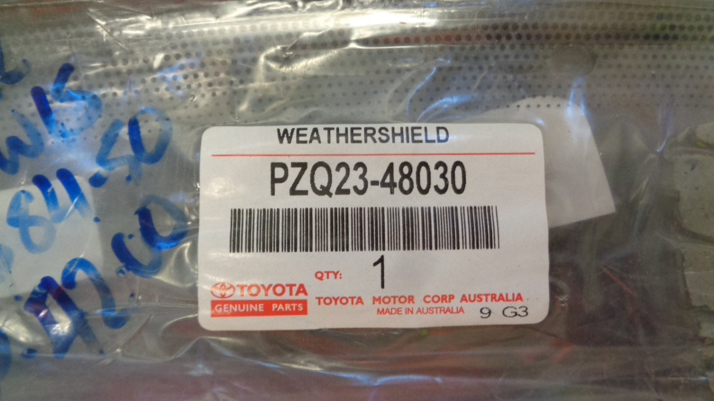 Toyota Kluger Genuine Front Right Hand Side Weather Shield New Part