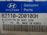 Hyundai Elantra Genuine Front Door Weather Strip New Part