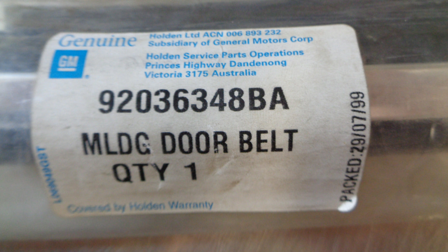 Holden VQ Statesman Genuine Left Hand Rear Door Moulding New Part