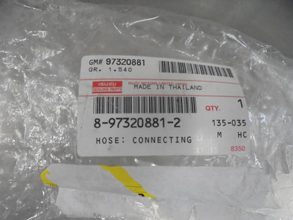 Holden Rodeo/Isuzu Genuine No2 Air Cooling Hose New Part
