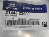 Hyundai Accent/Excel/Scoupe Genuine Rear Engine Oil Seal New Part