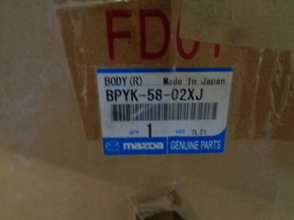 Mazda BK 3 Genuine Right Hand Front Door Shell New Part
