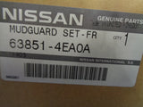 Nissan J11 Qashqai Genuine Left Hand Front Mud Flap New Part