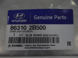 Hyundai Santa Fe Genuine Rear Tailgate Chrome Emblem New Part