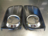 Toyota Prado Genuine Fog Light Bezel Pair Used Part