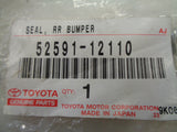 Toyota Corolla Genuine Right Hand Rear Bumper Seal new Part