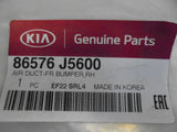 Kia Stinger Genuine Right Hand Front Air Duct Front Bumper New Part