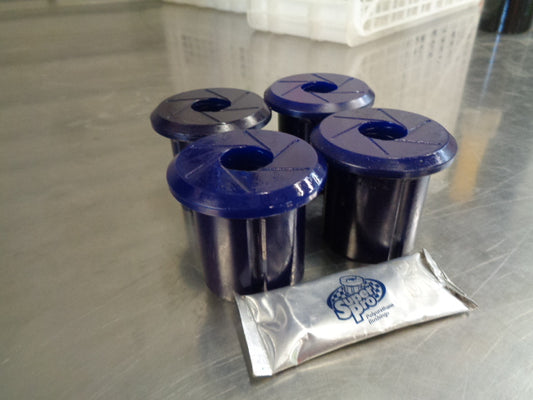 Super Pro Leaf Spring Bushes Suits Toyota Landcruiser New Part