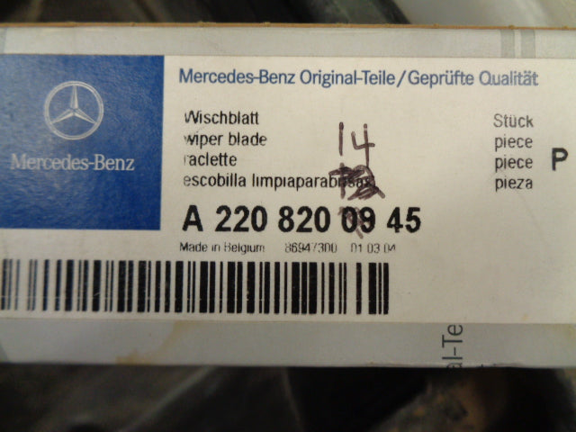 Mercedes Benz S Class Genuine Replacement Wiper Blade New Part