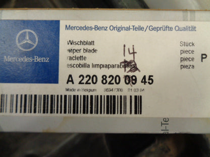 Mercedes Benz S Class Genuine Replacement Wiper Blade New Part