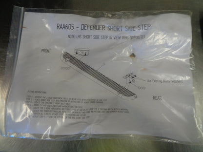 Land Rover Defender 90 Short Side Step Pair New Part