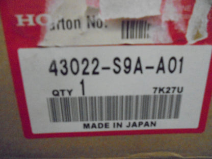 Honda Odyssey/CR-V Genuine Rear Brake Disc Pad Set New Part