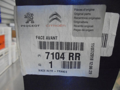 Peugeot 308 Genuine Front Radiator Face Avant New Part