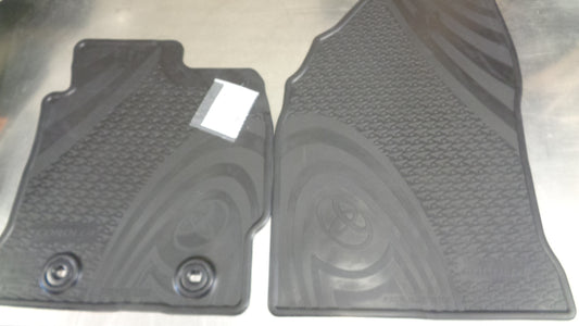 Toyota Corolla Hatch Genuine Front Rubber Floor Mats New Part