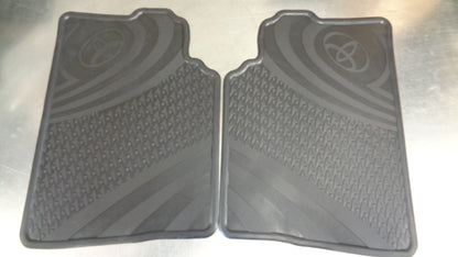Toyota Corolla Hatch Genuine Rear Rubber Floor Mats New Part