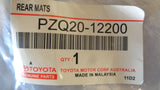 Toyota Corolla Hatch Genuine Rear Rubber Floor Mats New Part