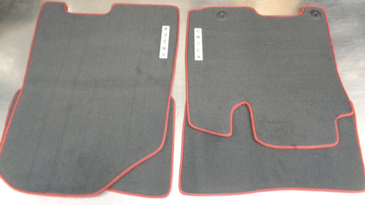 Hyundai Venue Genuine Carpet Floor Mat Set With Red Stitching New Part