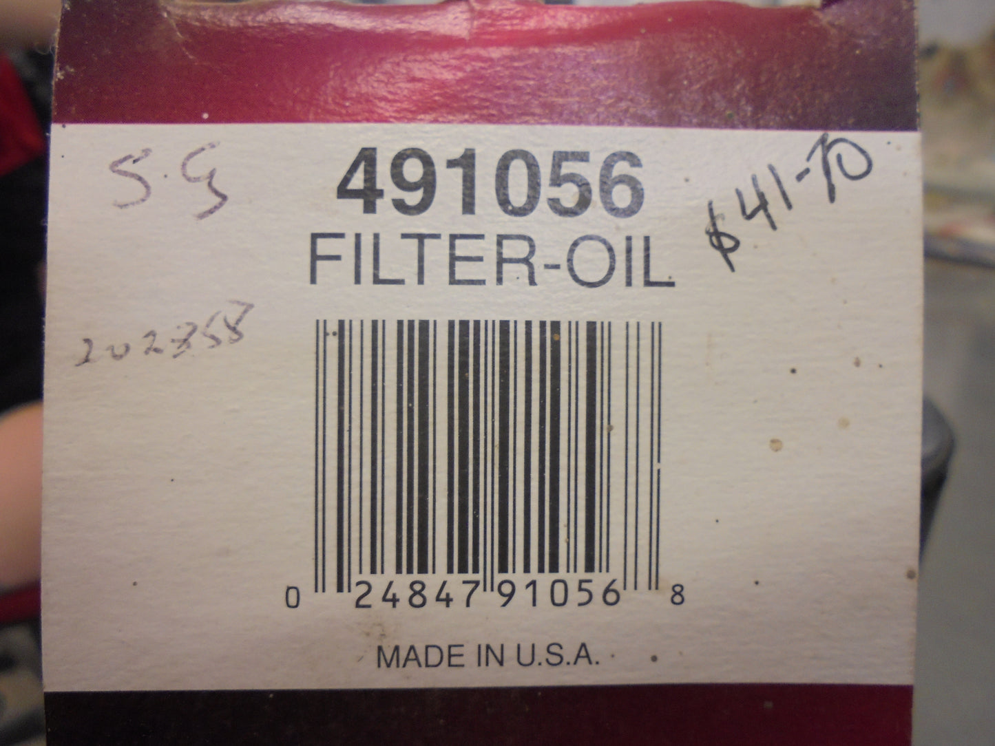 Briggs And Stratton Oil Filter New Part