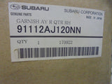 Subaru Outack Genuine Right Hand Rear Quarter Garnish New Part