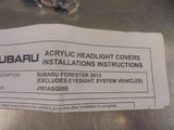 Subaru Forester MY14 Genuine Headlight Protector Set New Part