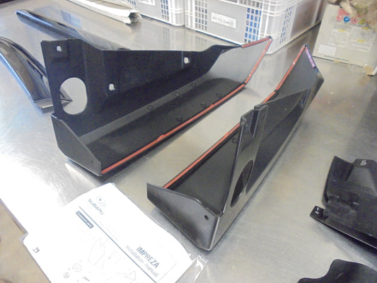 Subaru Impreza Sedan MY12-MY15 Genuine Rear Areo Mud Flap Set New Part