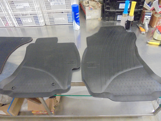Subaru Forester Genuine Front Heavy Duty Rubber Mat Set New Part