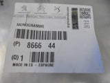 Citroen FAP Genuine Chrome Emblem New Part