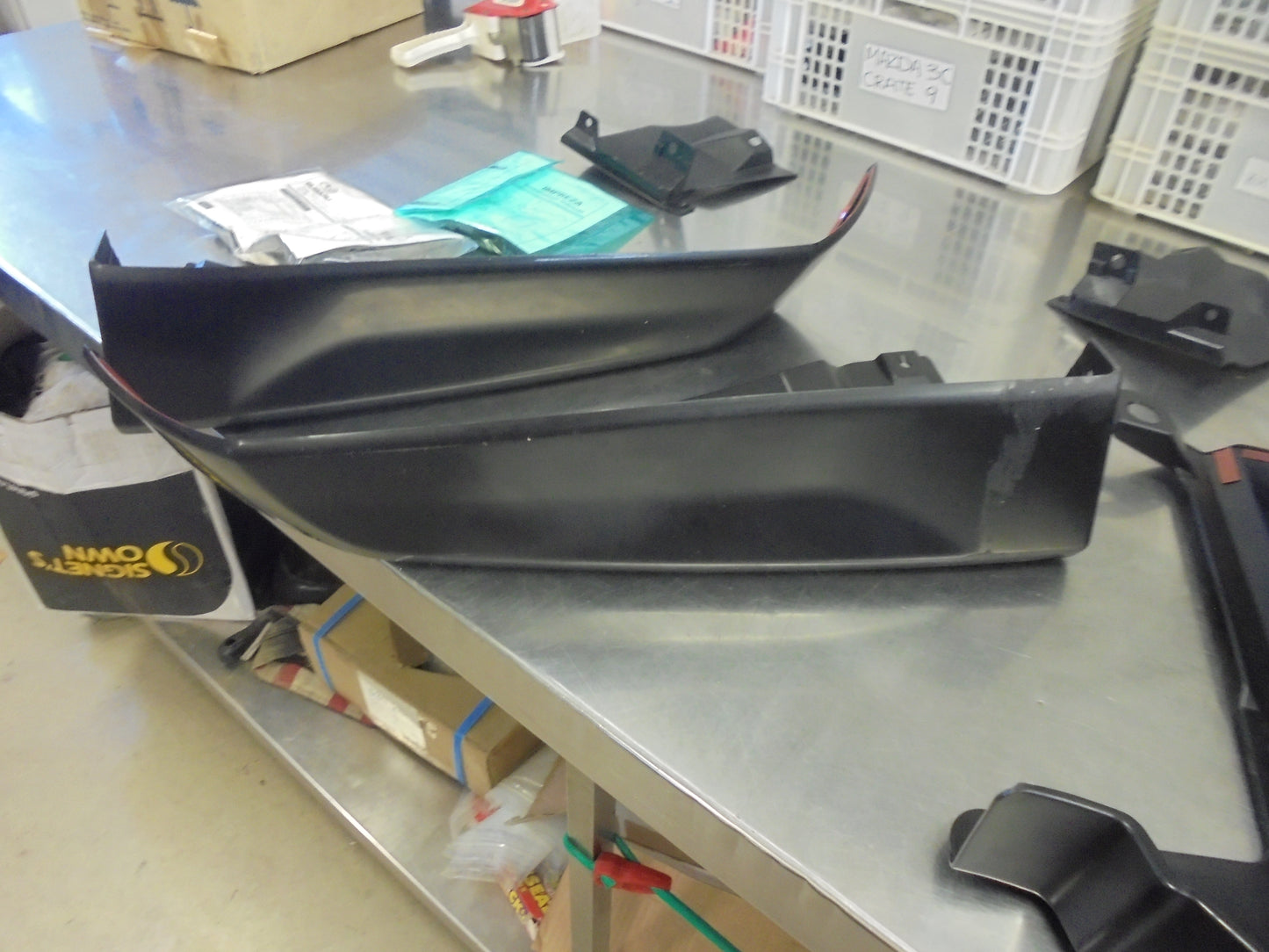 Subaru Impreza Sedan MY12-MY15 Genuine Front Areo Mud Flap Set New Part