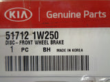 Kia Rio Genuine Front Disc Brake Rotor Pair New Part