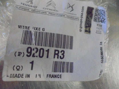 Peugeot 508 Genuine Left Hand Front Triangle Window And Frame New Part