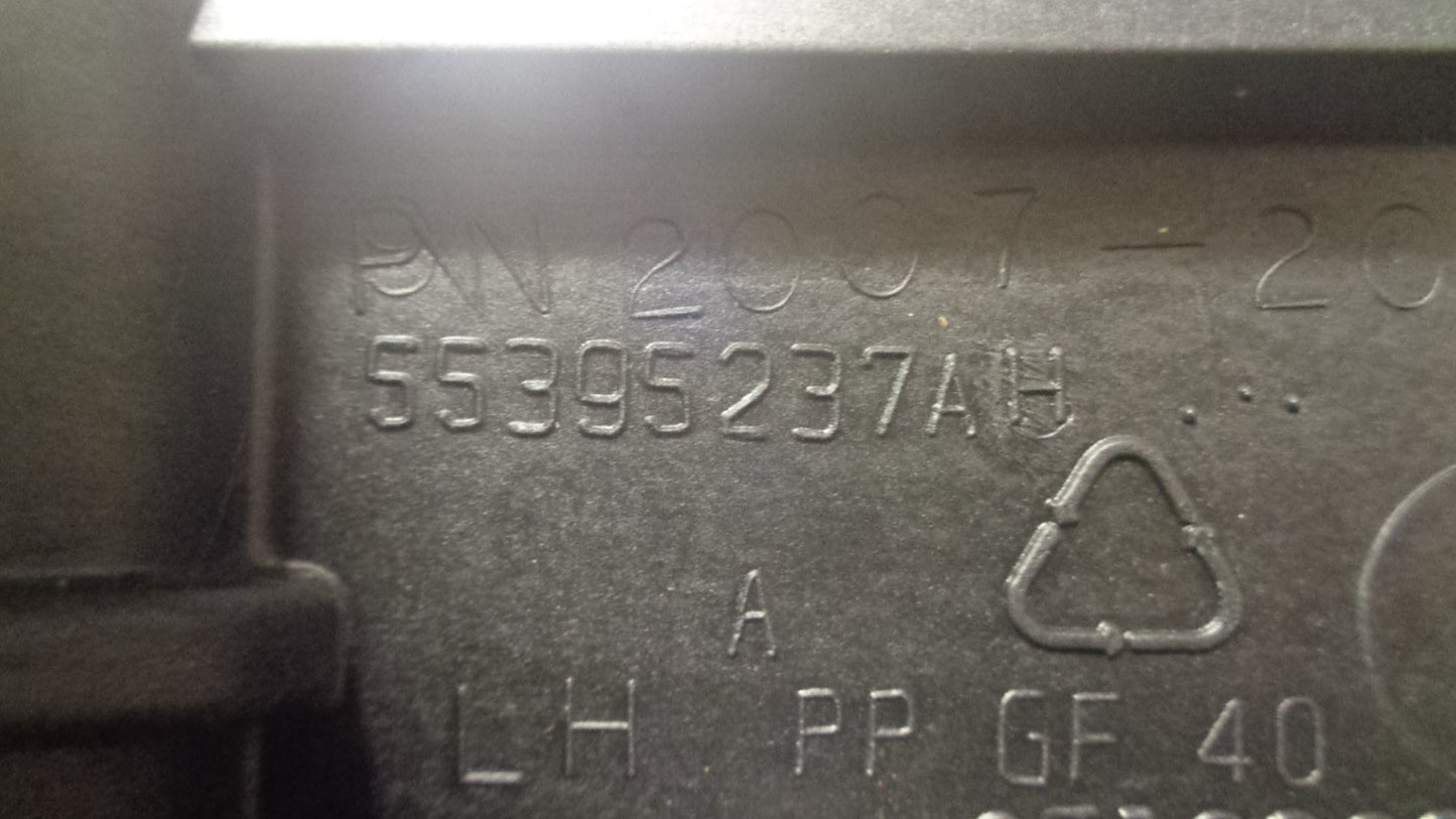 Jeep Wrangler Genuine Left Hand Door Window Frame New Part