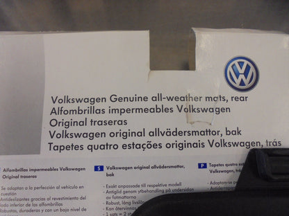 VW Passat Genuine Rubber Front Floor Mat 2015 On New Part