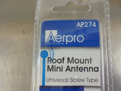 Aerpro Roof Mount Mini Antenna Universal Screw Type New Part