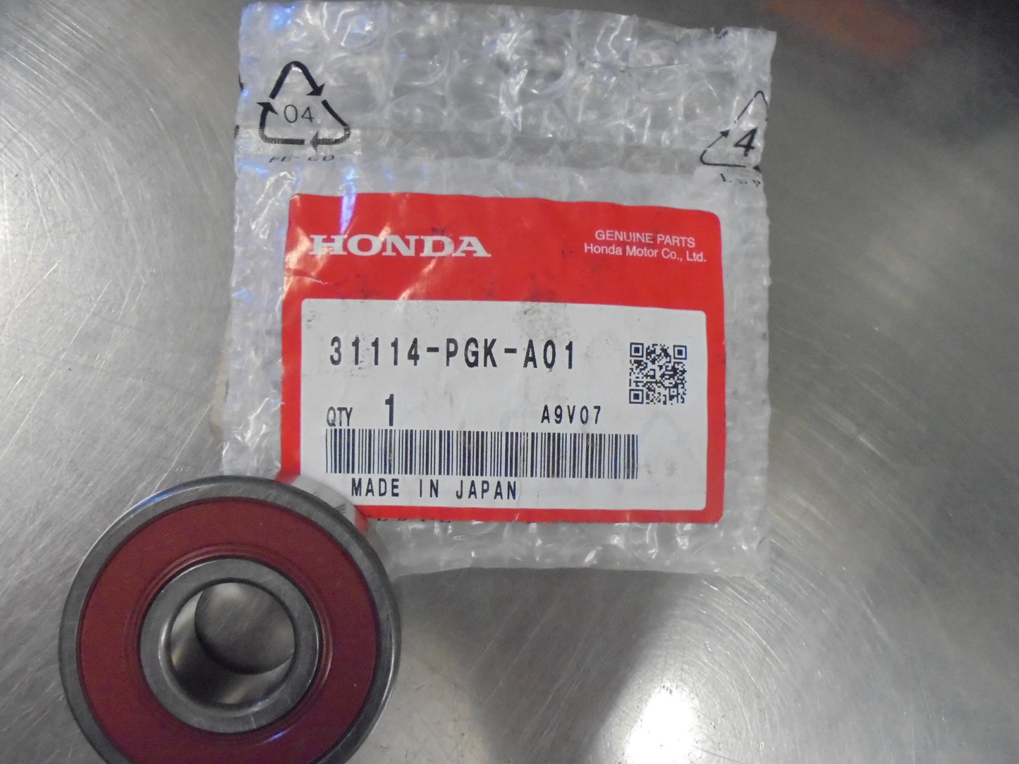 Honda Genuine Front Bearing Alternator Fly Wheel Clutch New Part