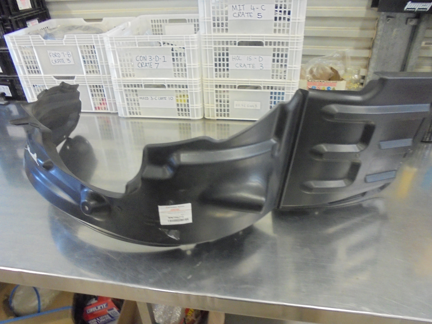 Mitsubishi 380 Genuine Front Drivers Inner Splash Guard New Part