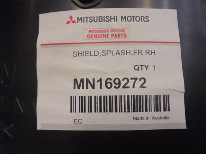 Mitsubishi 380 Genuine Front Drivers Inner Splash Guard New Part