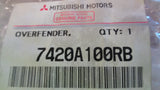 Mitsubishi ML Triton Genuine Red Flare Set New Part