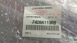 Mitsubishi ML Triton Genuine Red Flare Set New Part