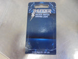 Thunder Rocker Switch Blue Driving Lights 12/24 Volts 20 Amp@12 Volts New Part