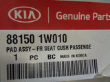 Kia Rio Genuine Front Passenger Seat Cushion New Part