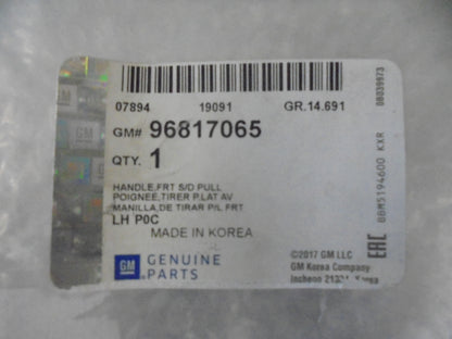 Holden Captiva Genuine Front Drivers Side Pull Handle Trim New Part