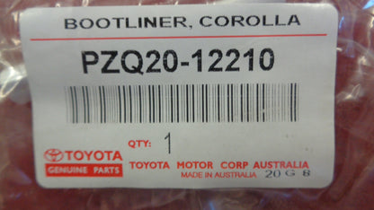 Toyota Corolla Hatch Genuine Boot Liner New Part