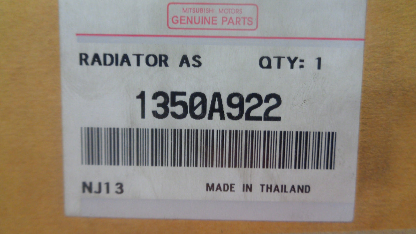 Mitsubishi Triton Genuine Radiator Assy New Part