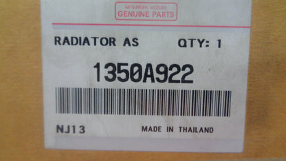 Mitsubishi Triton Genuine Radiator Assy New Part