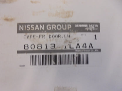 Nissan Y62 Patrol Genuine Left Hand Front Door Tape New Part