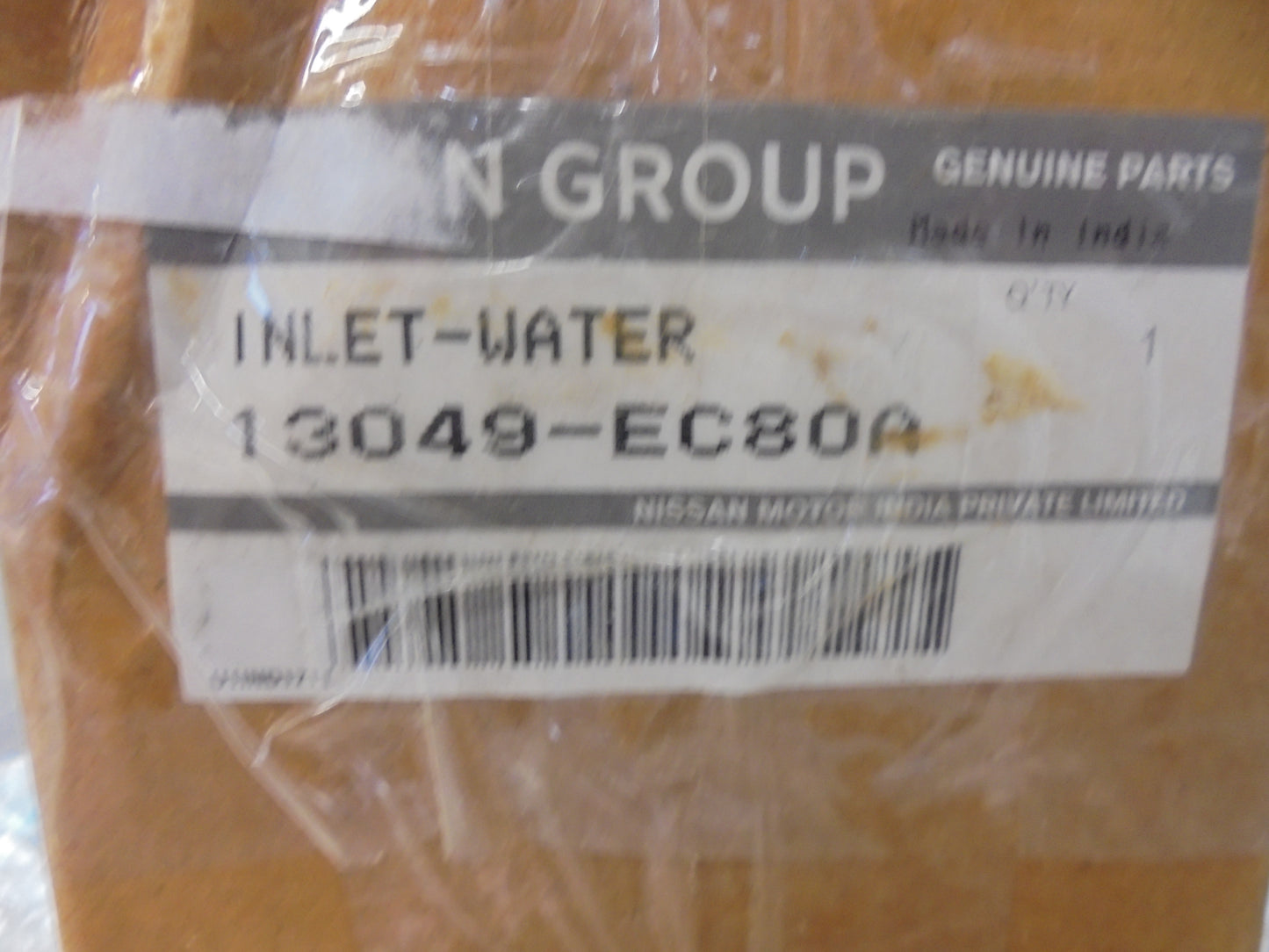 Nissan NP300 Navara Genuine Water Inlet Assy New Part