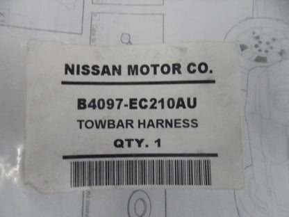 Nissan Y62 Patrol Genuine Towbar Plug Harness Loom New Part