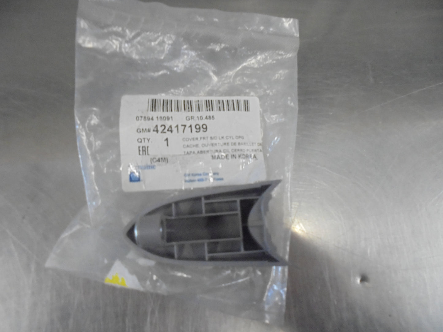 Holden Spark Genuine Drivers Front Primed Side Door Lock Cap New Part