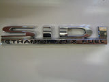 Holden VE/VF Commodore Genuine SIDI Ethanol Flex Fuel Boot Emblem New Part